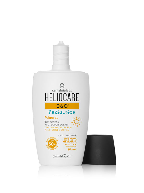 HELIOCARE 360 PEDIATRICS PRIEMONĖ SU MINERALINIAIS FILTRAIS VAIKAMS IR KŪDIKIAMS SPF50+, 50 ML
